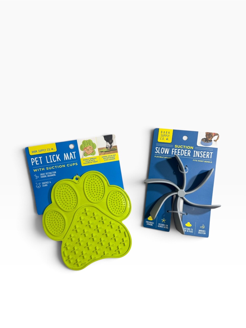 Bark Supply Co. Pet Lick Mat and Slow Feeder Insert